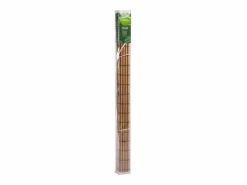 NORTENE Estor Y Toldo|Estor de madera Bombai natural marrón oscuro 120x200 cm con regulación de altura, decoración e intimidad