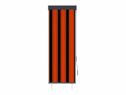 Estor enrollable de exterior y marrón 60x250 cm ES840873^ Hot