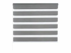 Helloshop26 Estor Y Toldo|Estor enrollable de rayas de cebra día y noche para ventanas translúcidas o opacas efecto madera 70 x 150 cm gris 19_0000812