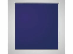 Estor enrollable opaco azul de 100 x 230 cm cortina para ventana persiana de privacidad 4102051^Helloshop26 Best