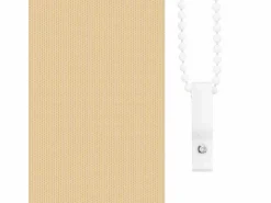 Clicnbuy Estor Enrollable Opaco 135x230 cm Tela Ancho 131,6 cm Beige New