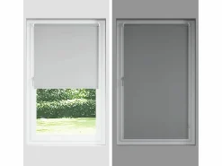 Clicnbuy Persianas De Interior|Estor Enrollable Opaco 90x230 cm Tela Ancho 85,7 cm