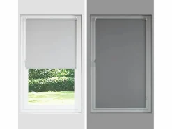 Clicnbuy Estor Enrollable Opaco 70x230 cm Tela Ancho 65,7 cm Gris Best