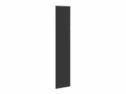 Clicnbuy Estor Enrollable Opaco 40x230 cm Tela Ancho 35,7 cm Negro