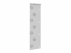 Clicnbuy Estor enrollable para ducha tela 60x240 cm ancho 56 cm Gris Clearance