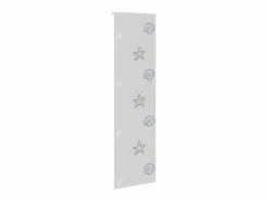 Clicnbuy Estor enrollable para ducha tela 70x240 cm ancho 66 cm Gris Sale