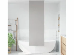 Clicnbuy Estor enrollable para ducha tela 60x240 cm ancho 56 cm Gris Hot