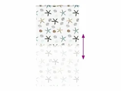 Clicnbuy Estor enrollable para ducha con casete 130x240 cm tela ancho Multicolor Discount