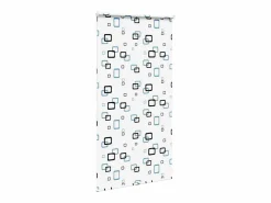 Clicnbuy Estor enrollable para ducha 140x240 cm tela ancho 136 cm Blanco Discount