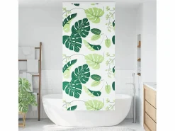 Clicnbuy Persianas De Interior|Estor enrollable para ducha casete tela 90x240 cm ancho 86 cm