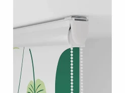 Clicnbuy Persianas De Interior|Estor enrollable para ducha casete tela 90x240 cm ancho 86 cm