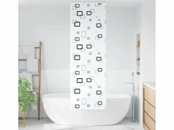 Clicnbuy Persianas De Interior|Estor enrollable para ducha con casete 60x240cm tela ancho 56cm