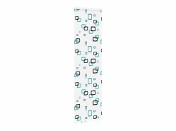 Clicnbuy Persianas De Interior|Estor enrollable para ducha con casete 60x240cm tela ancho 56cm
