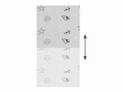 Clicnbuy Persianas De Interior|Estor enrollable para ducha tela 130x240 cm ancho 126 cm