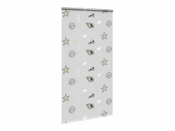 Clicnbuy Persianas De Interior|Estor enrollable para ducha con casete 130x240 cm tela ancho