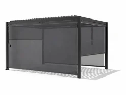 Estor enrollable para pérgola - 370 x 204 cm - Antracita^Habitat et jardin Discount
