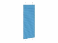 Clicnbuy Estor Plisado 75x200 cm Tela Ancho 74,4 cm Poliéster Azul Clearance