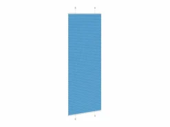 Clicnbuy Estor Plisado 75x200 cm Tela Ancho 74,4 cm Poliéster Azul Clearance