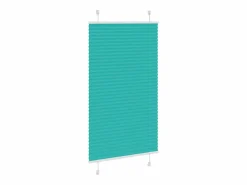 Clicnbuy Estor Plisado petróleo 75x100 cm Tela Ancho 74,4 cm Verde New