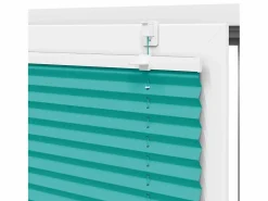 Clicnbuy Persianas De Interior|Estor Plisado petróleo 45x100 cm Tela Ancho 44,4 cm