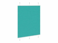 Clicnbuy Persianas De Interior|Estor Plisado petróleo 110x100 cm Tela Ancho 109,4 cm
