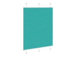 Clicnbuy Persianas De Interior|Estor Plisado petróleo 110x100 cm Tela Ancho 109,4 cm