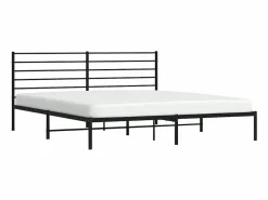 vidaxl Somier - 180X200Cm|Estructura cama sin colchón con cabecero metal 180x200 cm