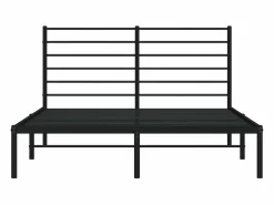 vidaxl Somier - 140X190Cm|Estructura cama sin colchón con cabecero metal 140x190 cm