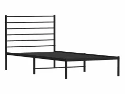 Estructura cama sin colchón con cabecero metal 90x190 cm^vidaxl Clearance