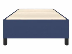 Estructura de cama box spring tela azul 80x200 cm^Clicnbuy Hot