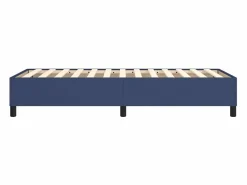 Estructura de cama box spring tela azul 80x200 cm^Clicnbuy Hot