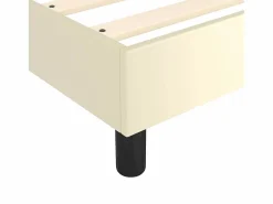 Estructura de cama box spring cuero sintético 180x200 cm^Clicnbuy Hot
