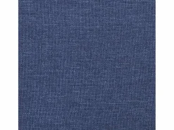 Clicnbuy Estructura de cama box spring tela azul 180x200 cm New