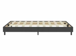 Estructura de cama Box Spring tela gris 180x200 cm^Clicnbuy Online