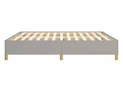 Estructura de cama box spring tela gris claro 180x200 cm^Clicnbuy Sale