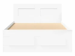 Estructura de cama con cabecero sin colchón 100x200 cm^vidaxl