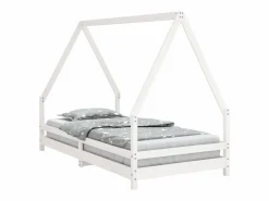 vidaxl Cama Montessori|Estructura de cama para niños madera de pino 90x190 cm