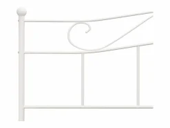 vidaxl Estructura de cama sin colchón metal 180x200 cm Blanco Online