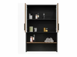 Vicco Estructura para mueble de lavadora antracita/artisan 68x30x103.5 irma Negro Outlet
