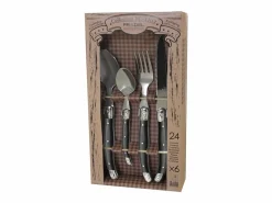 Estuche de 24 piezas Colección Rustic Lou Laguiole^ Outlet