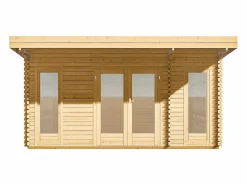 Estudio / oficina de jardín de madera 24,4 m² - Espesor 40 mm - ARBORIA^EXPERTLAND Discount