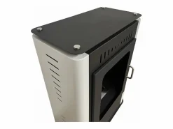 Estufa de bioetanol chimenea biochimenea suelo ASIA L50 x 27 x H80 Negro Clearance