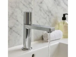 Essebagno Grifo|Exil grifo mezclador bajo cromado para lavabo