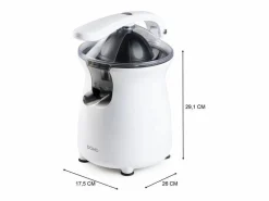 Domo Materiales Y Utensilios De Cocina|Exprimidor de cítricos con palanca DO9269J 160W , tamiz ajustable, 460 ml, pico vertedor con tapa