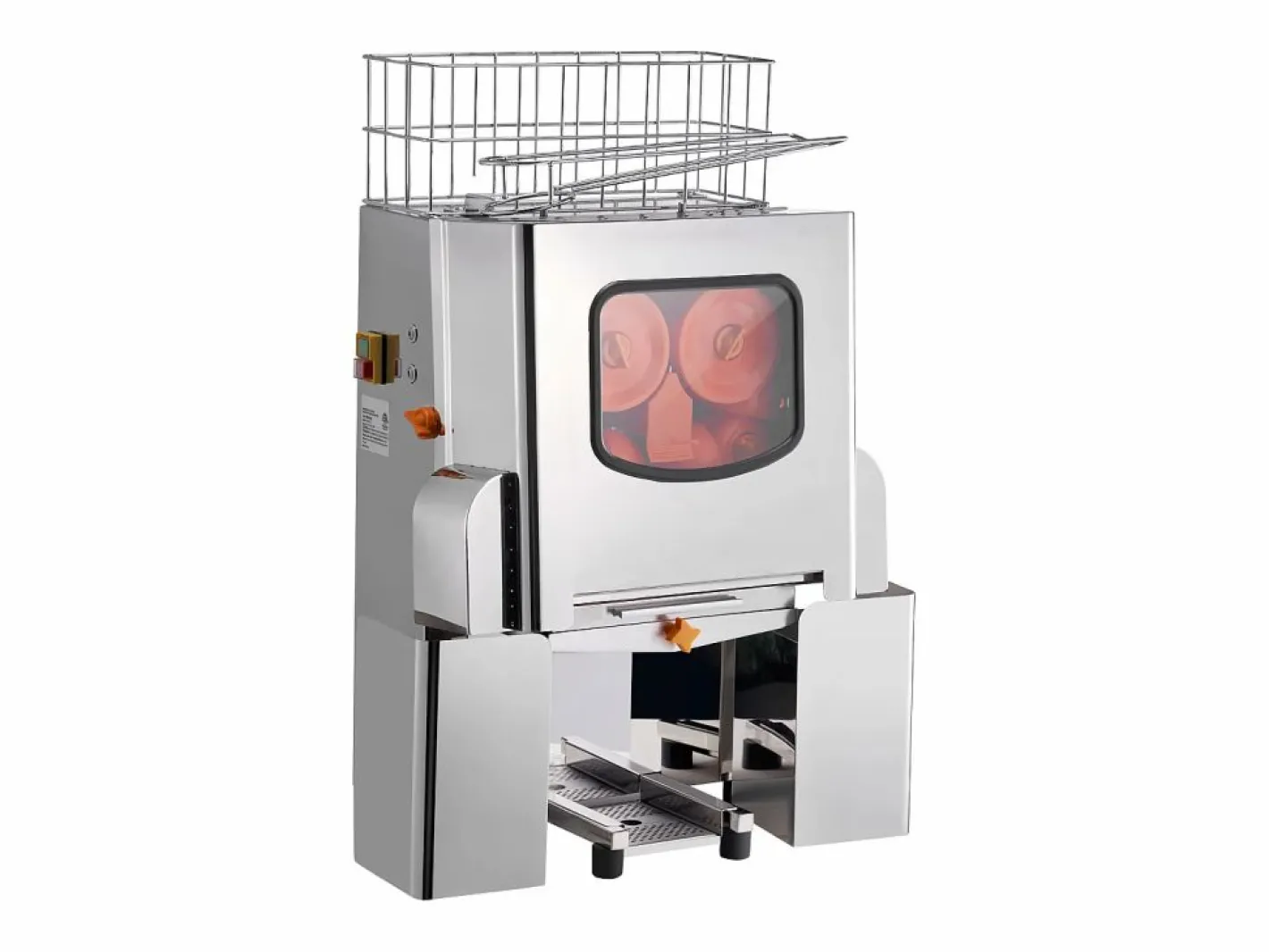 Exprimidor de Jugo de SucceBuy Extractorde Jugo de Comercial 120 W, Exprimidor de Cítricos en Acero Inoxidable con Caja de Filtro Extraíble^ Discount