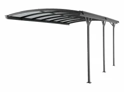 Extensión para cenador de aluminio - 1 coche - 15,15 m² - - BARESA^EXPERTLAND Online
