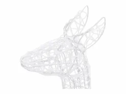vidaxl Familia de renos de Navidad acrílico 300 LEDs frío Blanco Hot