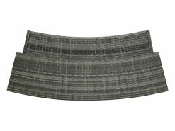 Garden Furniture Farid Mesa alta de jardín ratán sintético 120x55x110 cm Gris Outlet