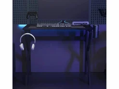 Garden Furniture Mesa Gaming|Faril Escritorio gaming con patas en forma de K 90x60x75 cm