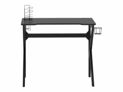 Garden Furniture Mesa Gaming|Faril Escritorio gaming con patas en forma de K 90x60x75 cm